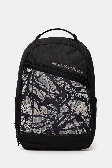 Σακίδιο πλάτης Quiksilver Schoolie 2.0 χρώμα: μαύρο, AQYBP03163