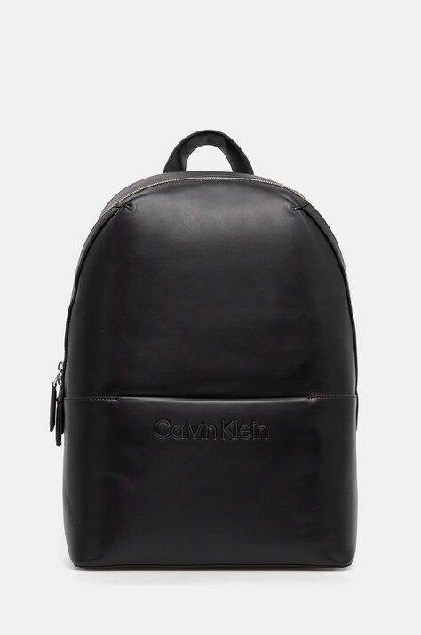 Σακίδιο πλάτης Calvin Klein χρώμα: μαύρο, K50K512536