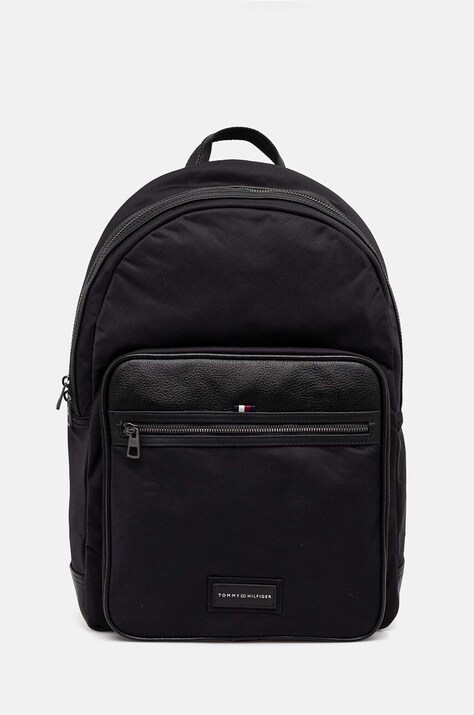 Рюкзак Tommy Hilfiger мужской цвет чёрный большой однотонный AM0AM12738