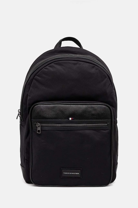 Tommy Hilfiger plecak męski kolor czarny duży gładki AM0AM12738