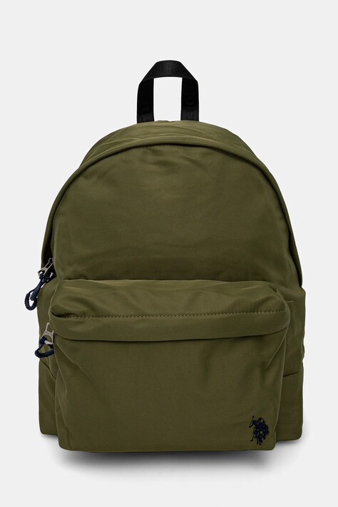 U.S. Polo Assn. rucsac Bigfork barbati, culoarea verde, mare, neted, BIUB55674MIA
