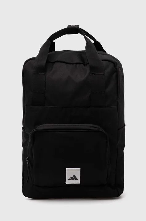 Σακίδιο πλάτης adidas χρώμα: μαύρο, IW0763