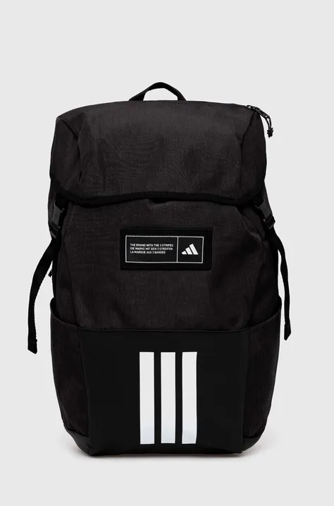 adidas hátizsák 4athlts fekete, nagy, nyomott mintás, IM5520