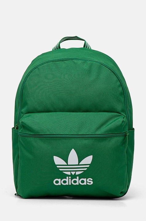 adidas Originals hátizsák Adicolor zöld, nagy, nyomott mintás, IW1781