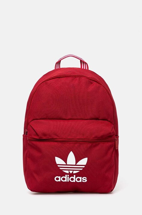 adidas Originals rucsac culoarea rosu, mare, cu imprimeu, IX7455