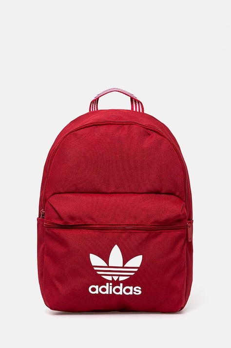 adidas Originals rucsac culoarea rosu, mare, cu imprimeu, IX7455