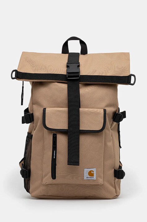 Carhartt WIP rucsac Philis Backpack culoarea bej, mare, neted, I031575.2FSXX