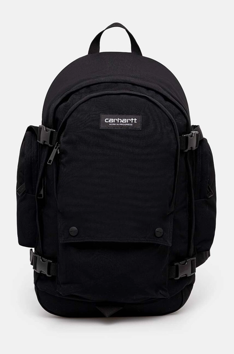 Ruksak Carhartt WIP Kayton Backpack boja: crna, veliki, bez uzorka, I033797.89XX