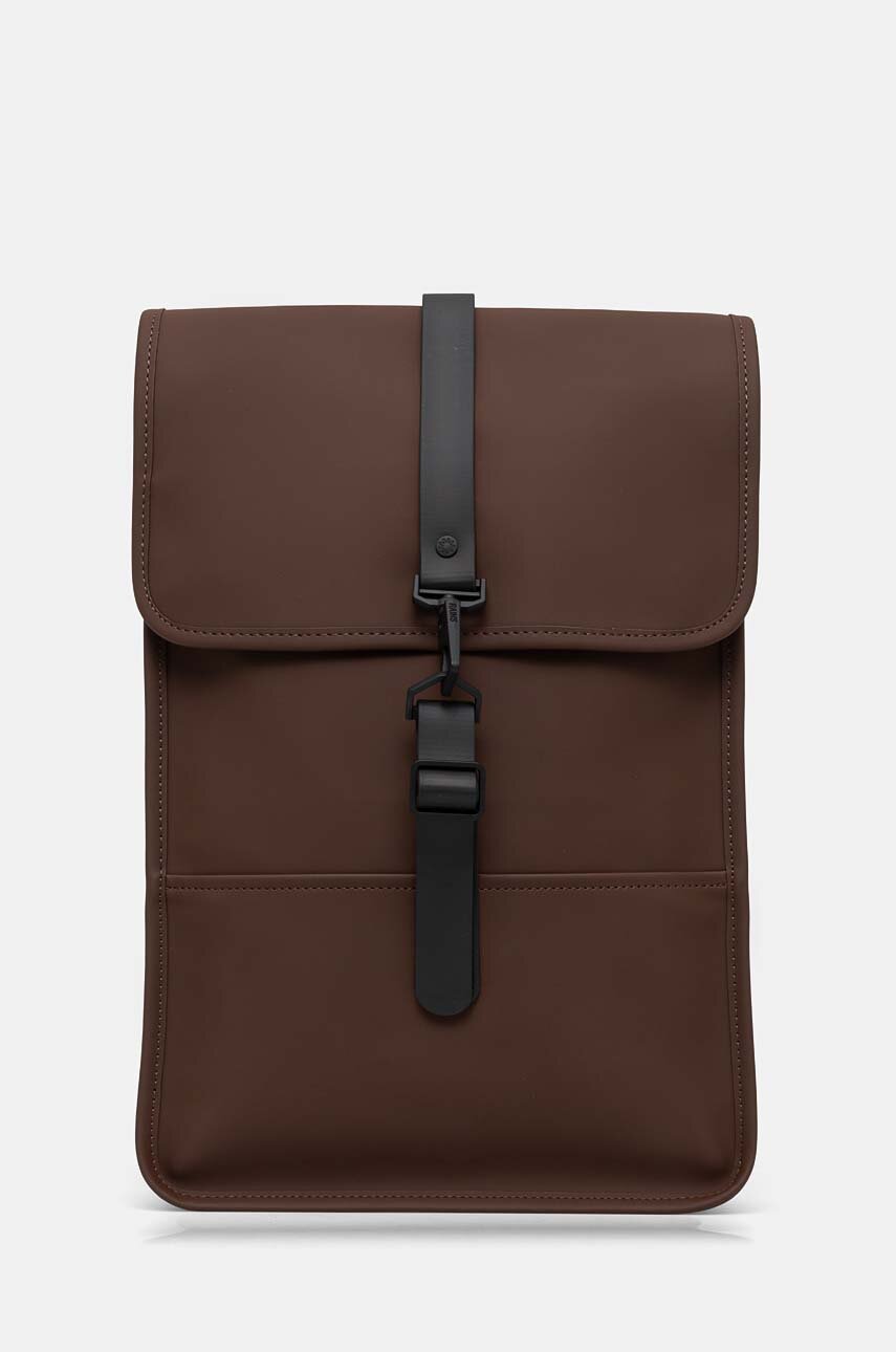 Rains rucsac Backpack Mini W3 culoarea maro, mare, neted, 13020-23