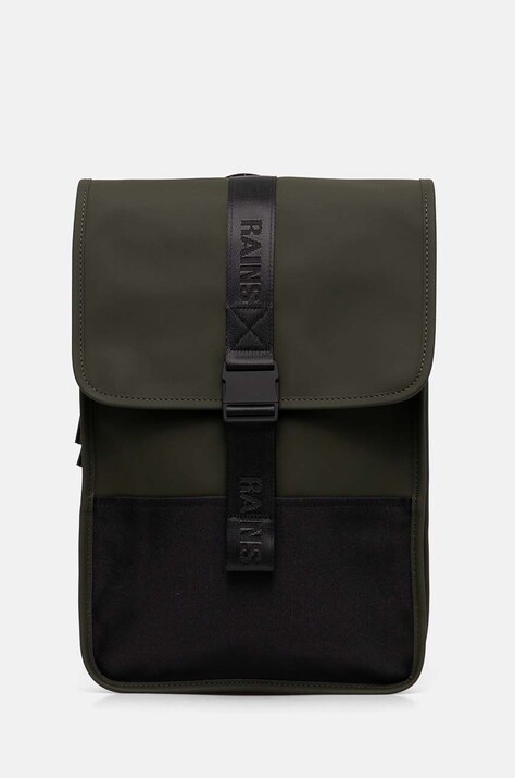 Rains backpack Trail Backpack Mini W3 green color smooth 14300-03
