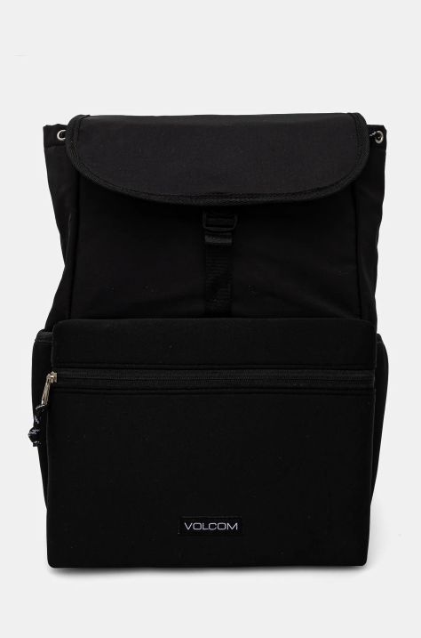 Рюкзак Volcom колір чорний великий однотонний VMXX08KWEA