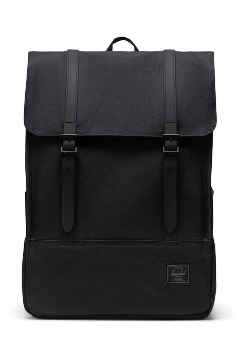Herschel plecak  Survey™ kolor czarny duży gładki 11404-05881-OS