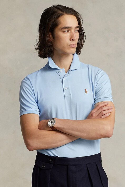Bombažen polo Polo Ralph Lauren 710713130