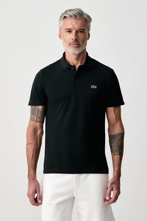 Lacoste Polo męskie z bawełną zielone DH5522