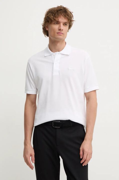 Lacoste polo in cotone colore bianco PH2856