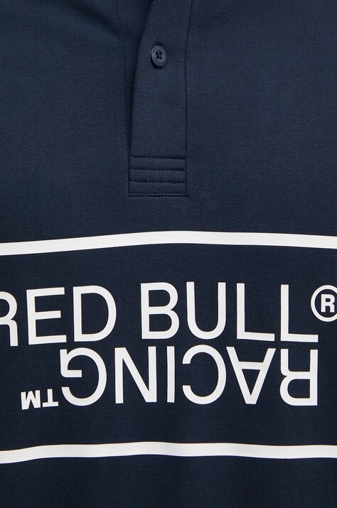 Поло Red Bull Racing x Pepe Jeans Red Bull Racing x Pepe Jeans — AW24-POM069, темно-синій — фото 5