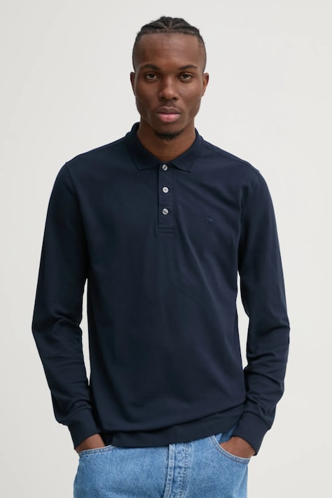 Abercrombie & Fitch camicia a maniche lunghe uomo colore blu navy KI124-4549