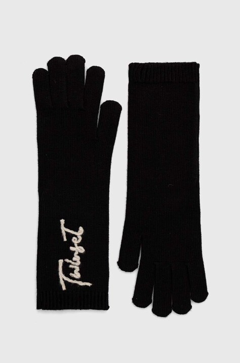 Перчатки Twinset женские цвет чёрный 242TA4151