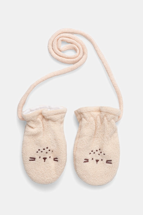 Рукавички для немовлят United Colors of Benetton колір рожевий 6U87AG006