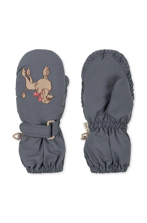 Konges Sløjd quanti per bambini JUNO MITTENS colore blu KS101248