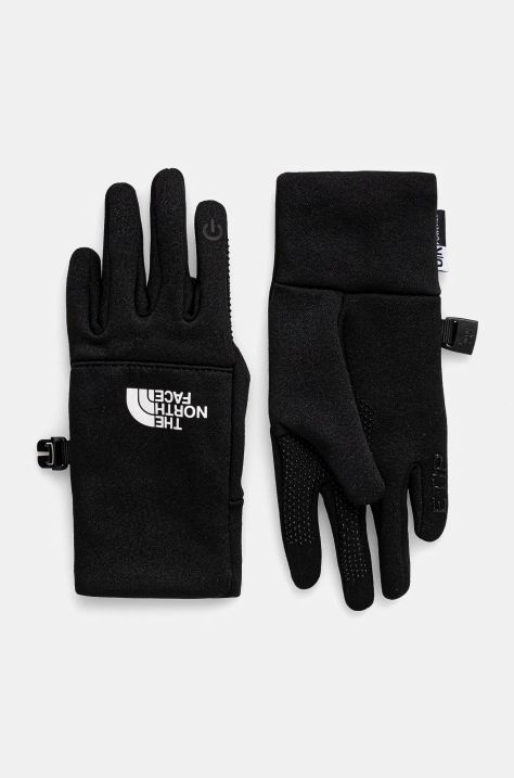 The North Face gyerek kesztyű RECYCLED ETIP GLOVE fekete, NF0A7WGEJK31
