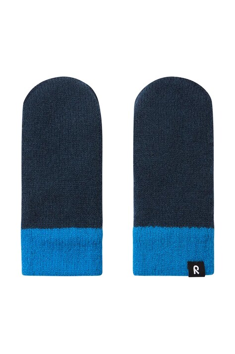 Детские шерстяные перчатки Reima Luminen цвет синий 5300008B