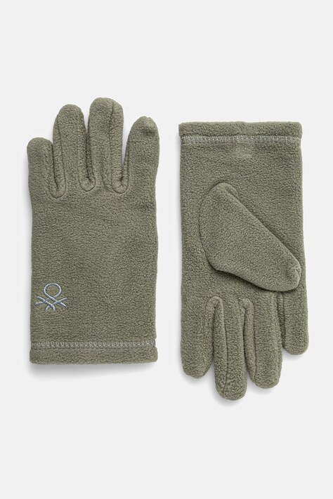 Детские перчатки United Colors of Benetton цвет зелёный 6U87CG003