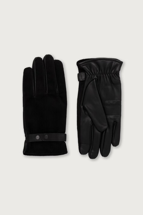 Barbour Rękawiczki męskie czarne MGL0137