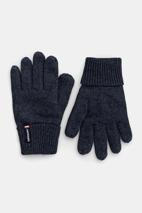 Bavlněné rukavice Superdry tmavomodrá barva, M9310076A-C2P