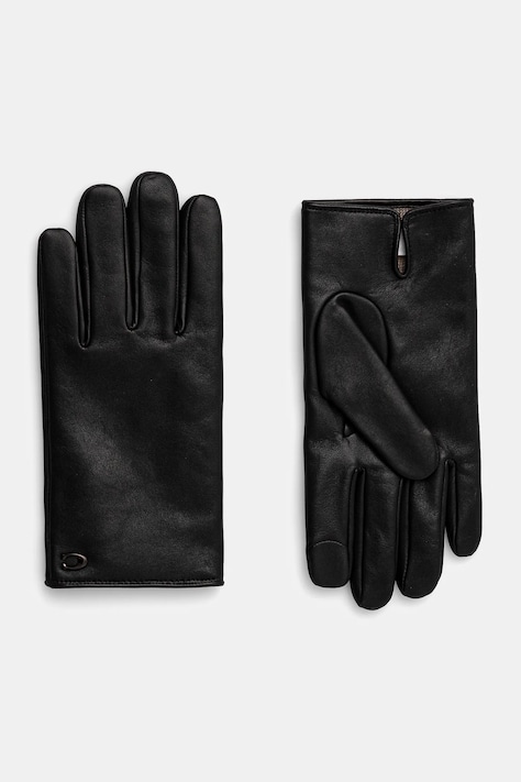 Кожаные перчатки Coach мужские цвет чёрный 29CV856