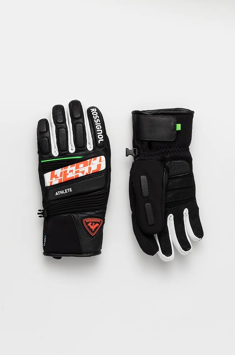 Rossignol rękawice narciarskie Hero Expert Leather IMPR kolor czarny RLNMG03