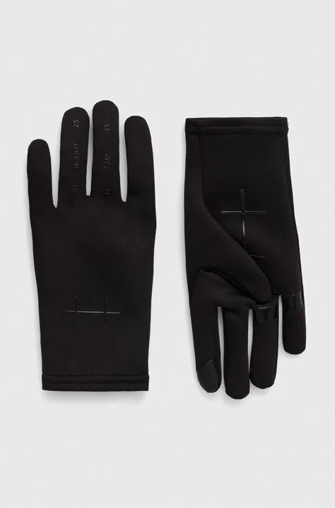 Γάντια Heliot Emil χρώμα: μαύρο, 16.112.BLK01