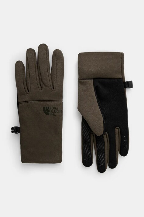 The North Face guanti Etip Recycled Glove colore verde NF0A4SHA21L1