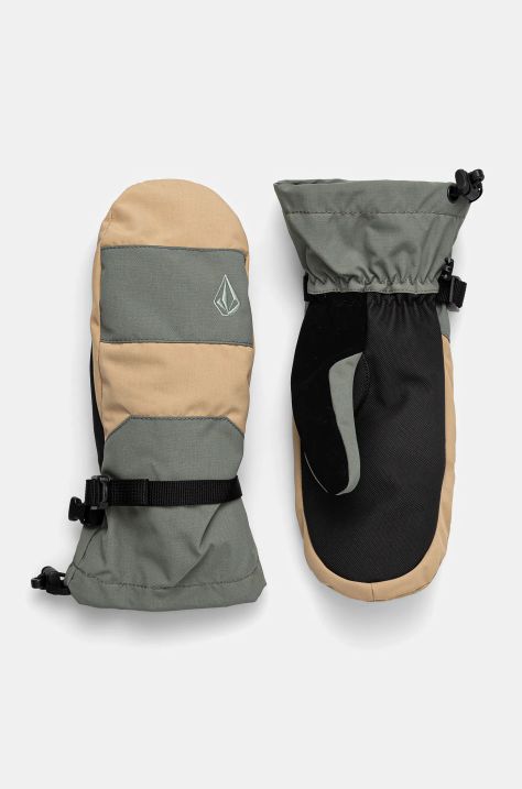 Volcom mănuși V.Snow culoarea verde, K6852505