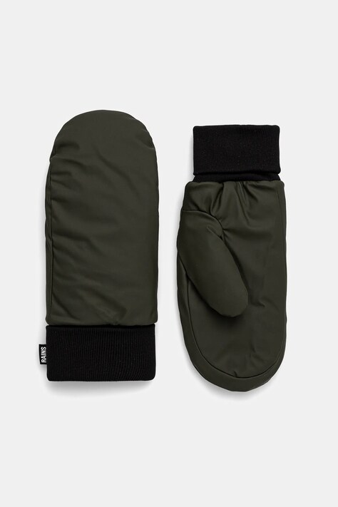 Rukavice Rains Alta Puffer Mittens W2T3 zelená barva, 16070-03
