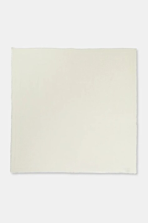 BOSS chusta z dodatkiem wełny Ledonia kolor żółty wzorzysta 50517733