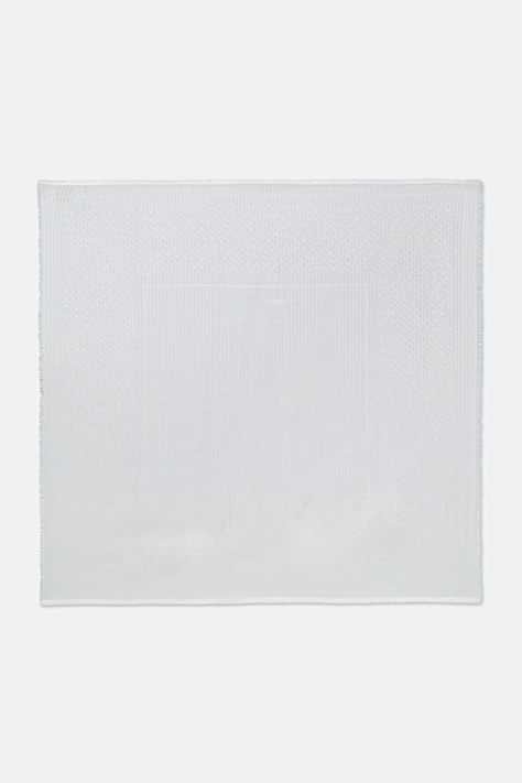 BOSS платок женский с добавлением шерсти Ledonia голубой 50517733