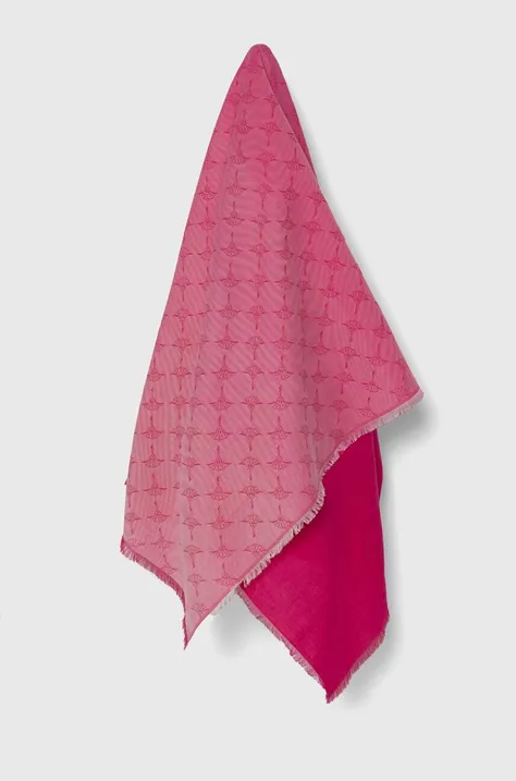 Šátek Joop! růžová barva, 30043222