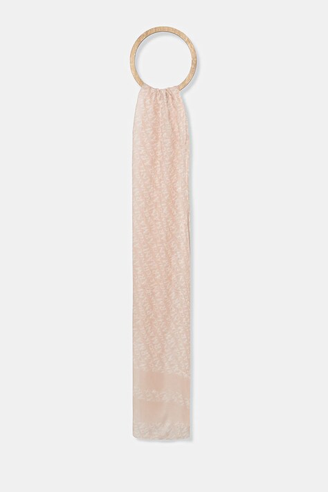 Armani Exchange sal culoarea roz, cu imprimeu, 944106 0A821
