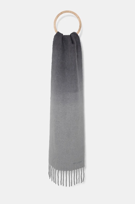 Вовняний шарф Missoni колір сірий однотонний SC13W7D9895