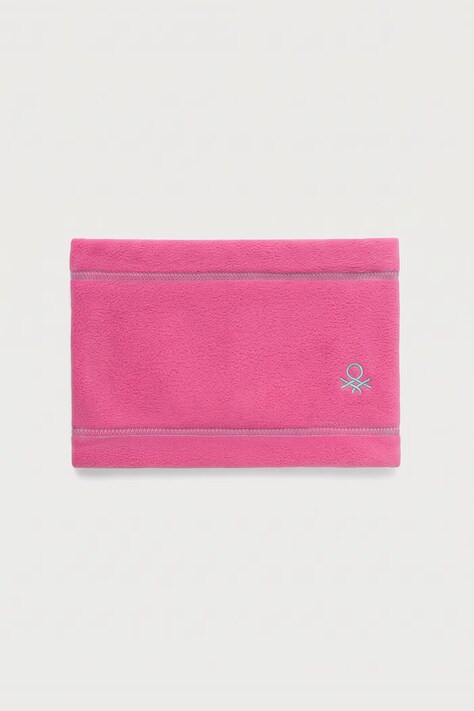 United Colors of Benetton Λαιμός παιδικός φλις ροζ 6U87GU009