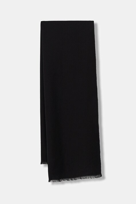 Μαντήλι από μείγμα μαλλιού BOSS χρώμα: πράσινο, 50517765