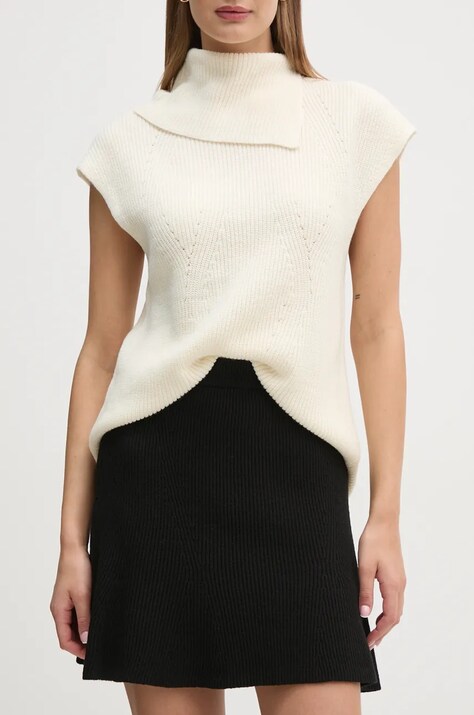 Юбка Gaudi цвет чёрный mini расклешённая 421FD73004