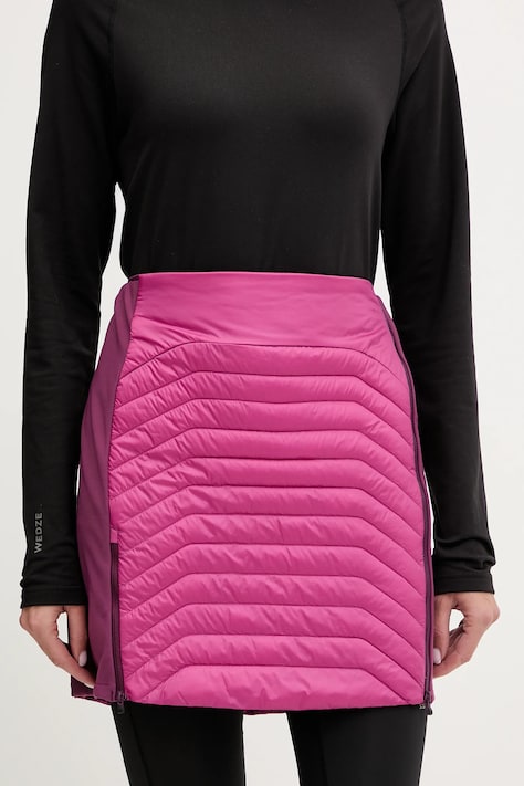 Dynafit spódnica sportowa Speed Insulation kolor różowy mini ołówkowa 08.0000071792