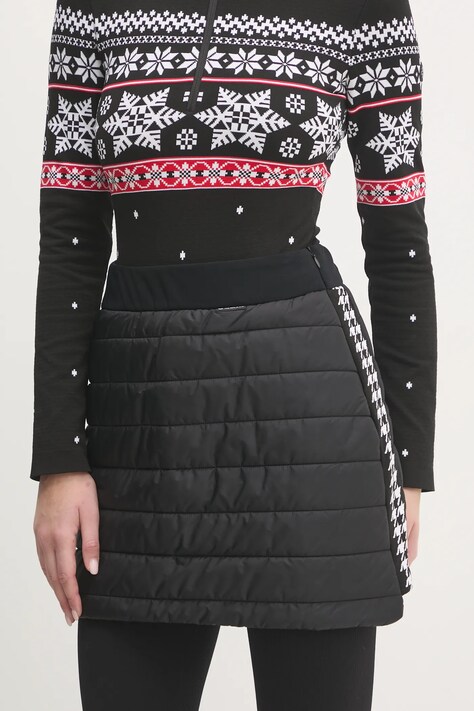 Newland spódnica sportowa Noëlle kolor czarny mini prosta N46623.108