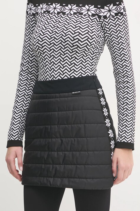 Newland spódnica sportowa Heidi kolor czarny mini prosta N46558.108