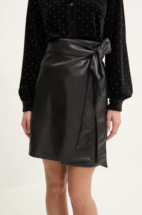 Never Fully Dressed gonna Mini Jaspre Skirt colore nero  NFDSK484