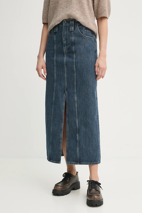 G-Star fustă din denim maxi, drept, D25289-D762