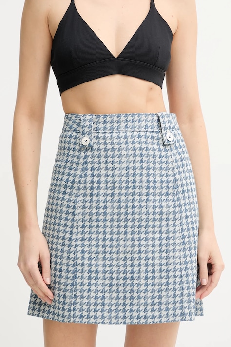 Φούστα PS Paul Smith χρώμα: ναυτικό μπλε, W2R.238SB.P31259