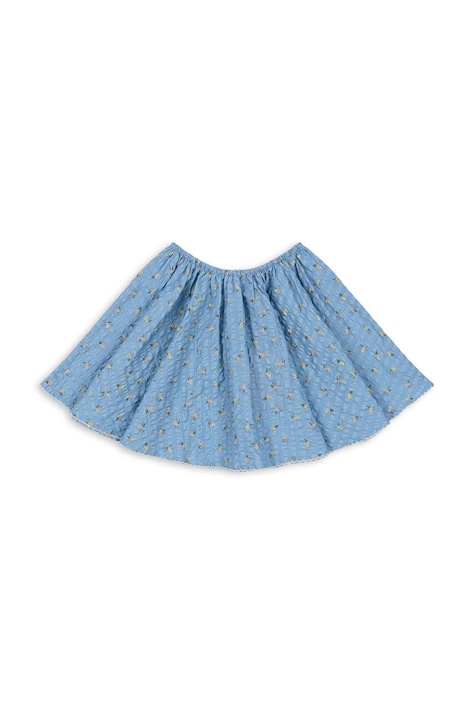 Dievčenská bavlnená sukňa Konges Sløjd KIM SKIRT GOTS mini, áčkový strih, KS101548